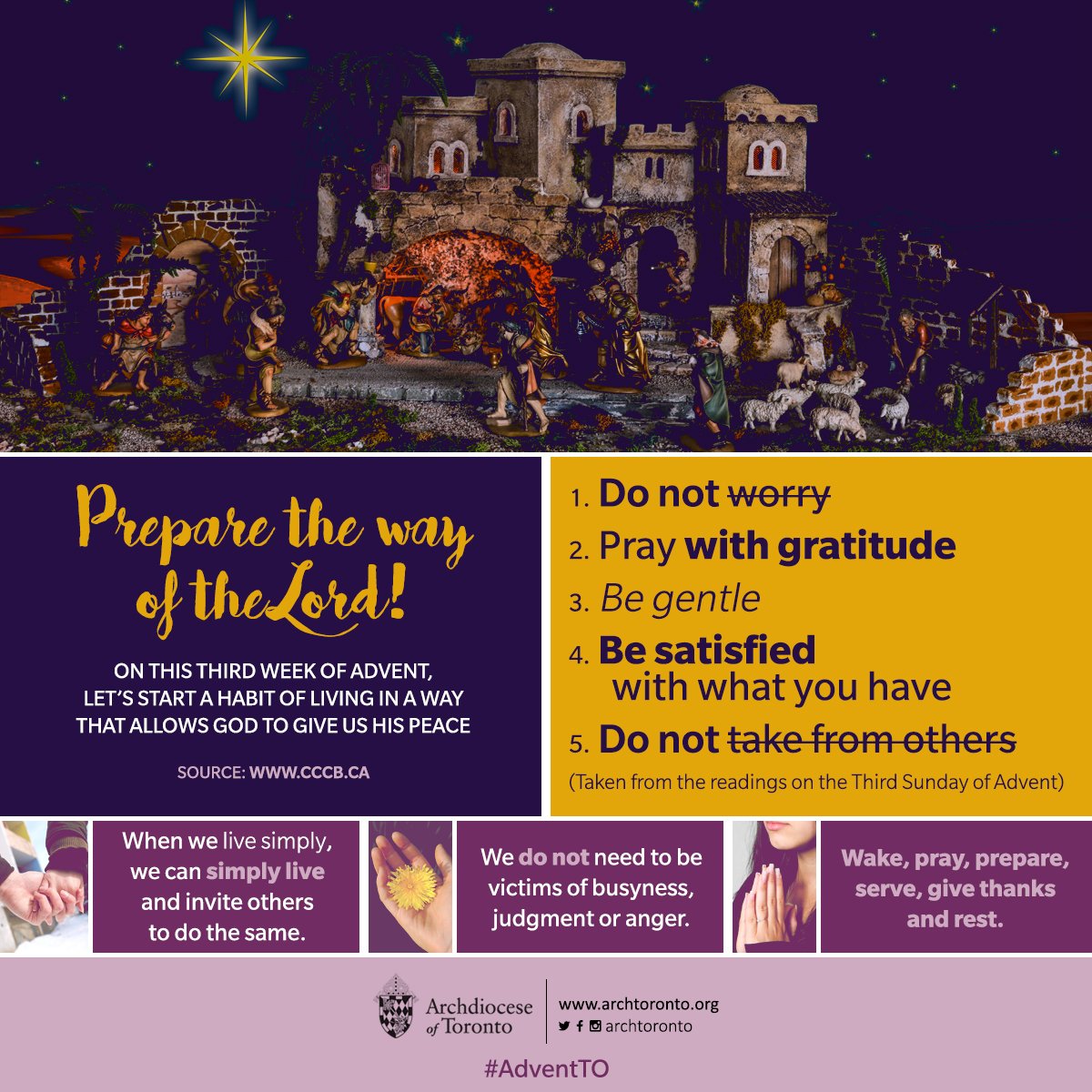 Infographic: Third Week of Advent